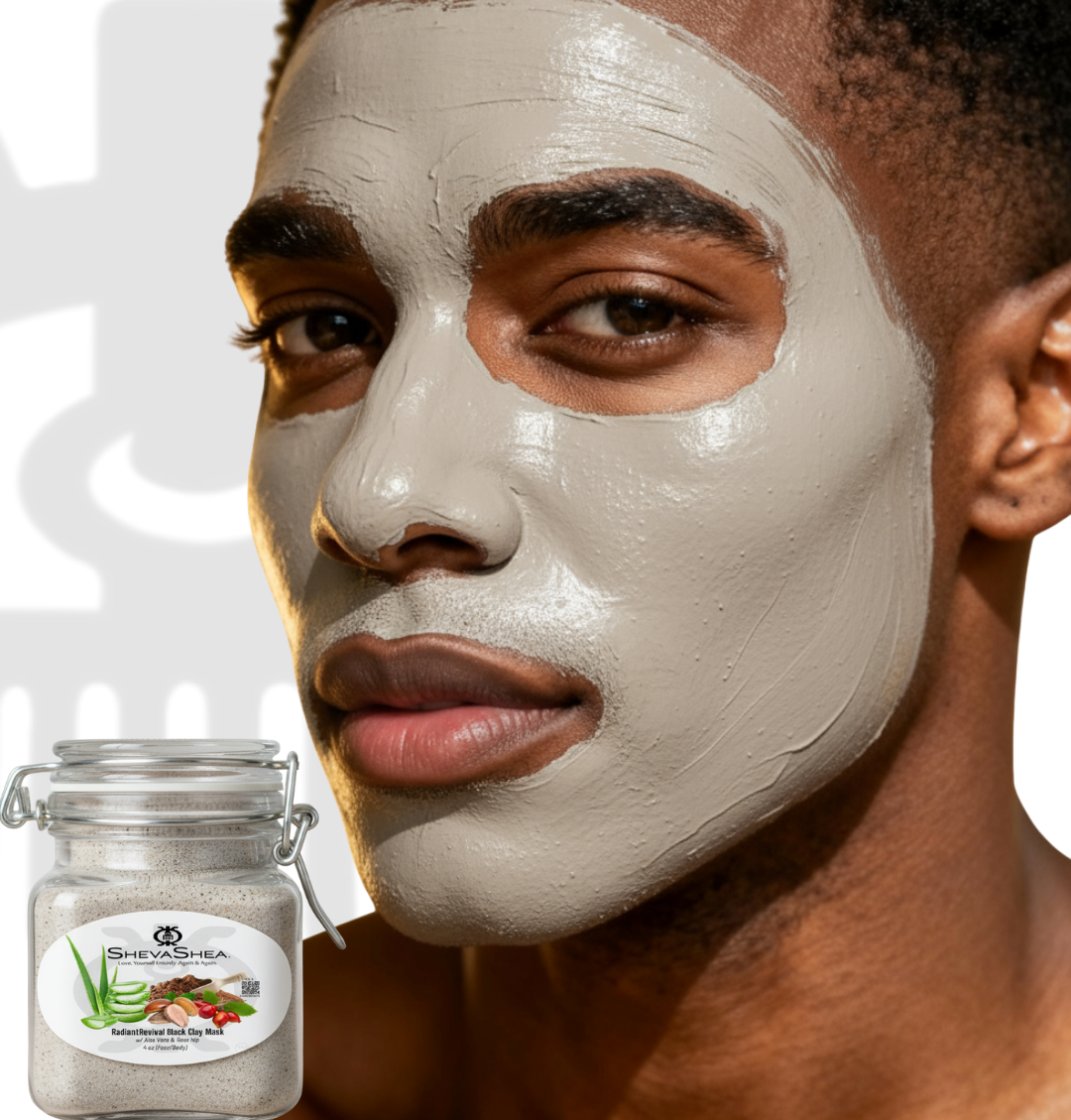 RadiantRevival Black Clay Mask