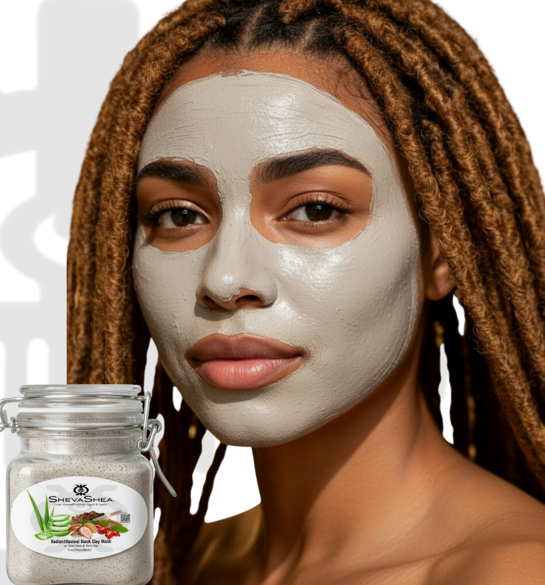 RadiantRevival Black Clay Mask