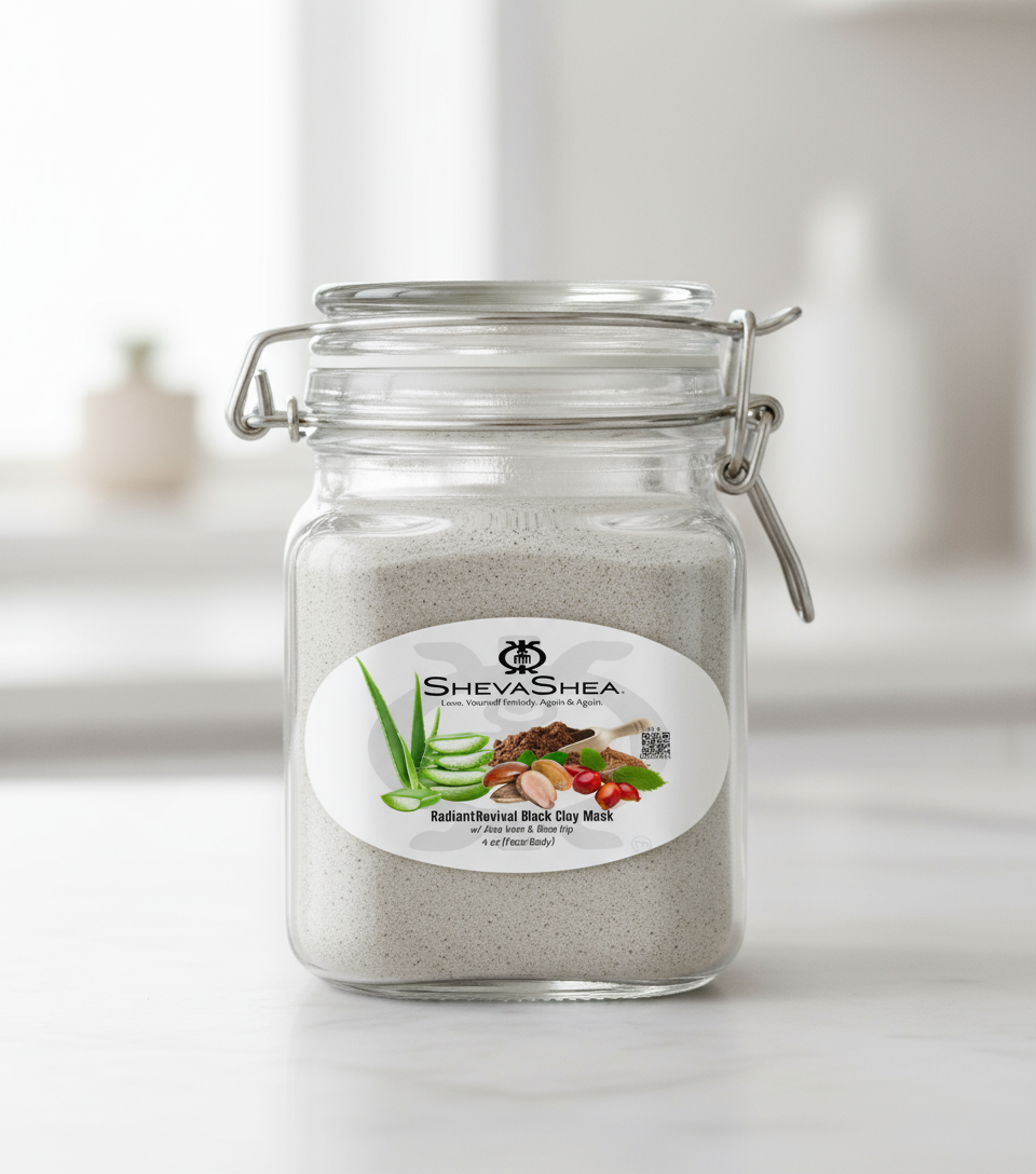 RadiantRevival Black Clay Mask