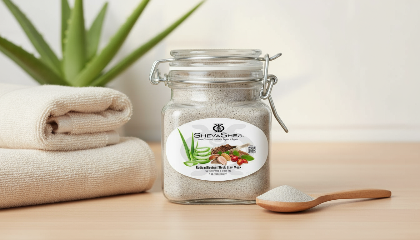 RadiantRevival Black Clay Mask