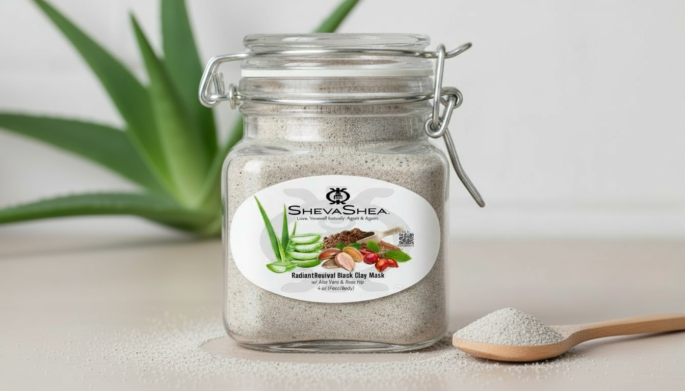 RadiantRevival Black Clay Mask