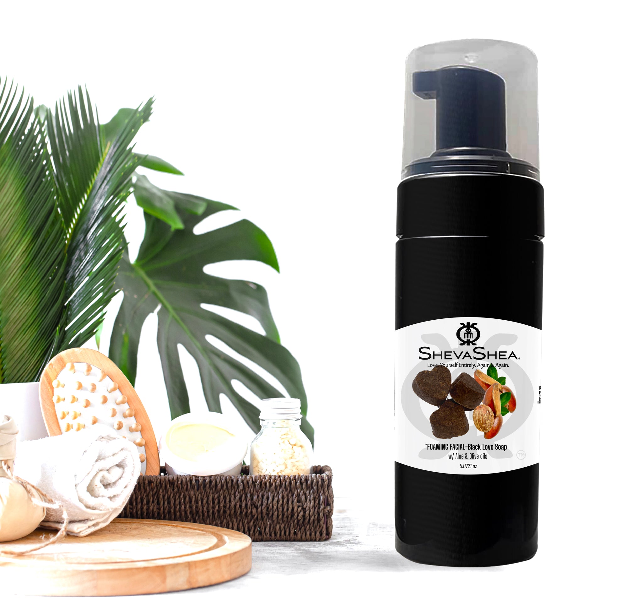 FOAMING FACIAL-Black Love Soap