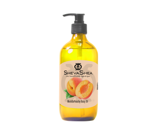 MuskBePeachy Softening Body Oil