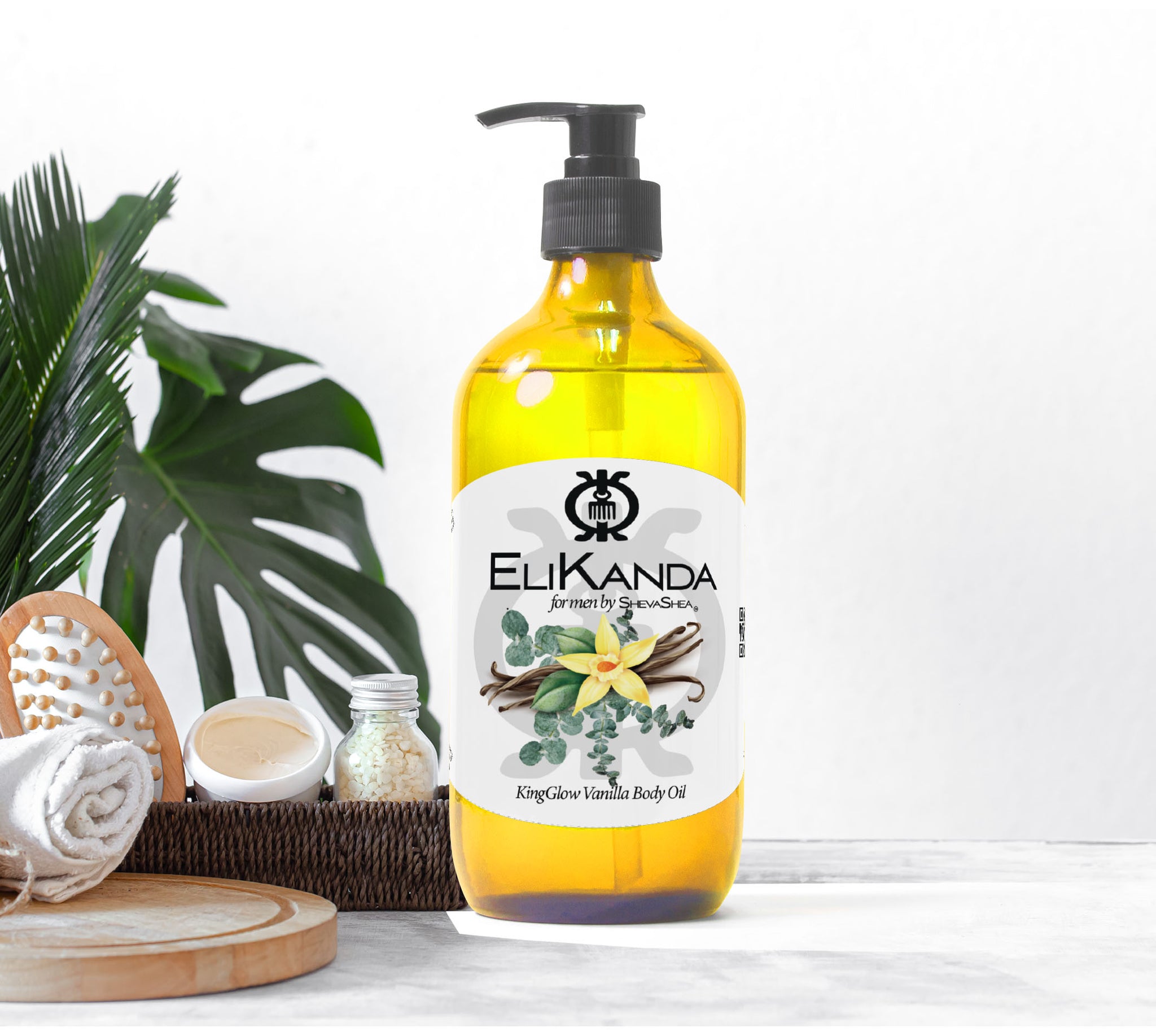 KingGlow Vanilla Body Oil