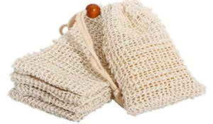 Twine soap bag