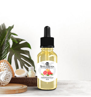 GrapefruitGlow Biotin-Infused Hair Oil